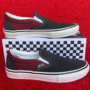 Vans Skate Slip-On Asphalt Pomegranate MENS